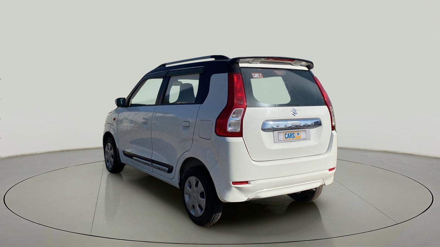 2019 Maruti New Wagon-R VXI 1.2, Petrol, Manual, 51,163 km, Left Back Diagonal
