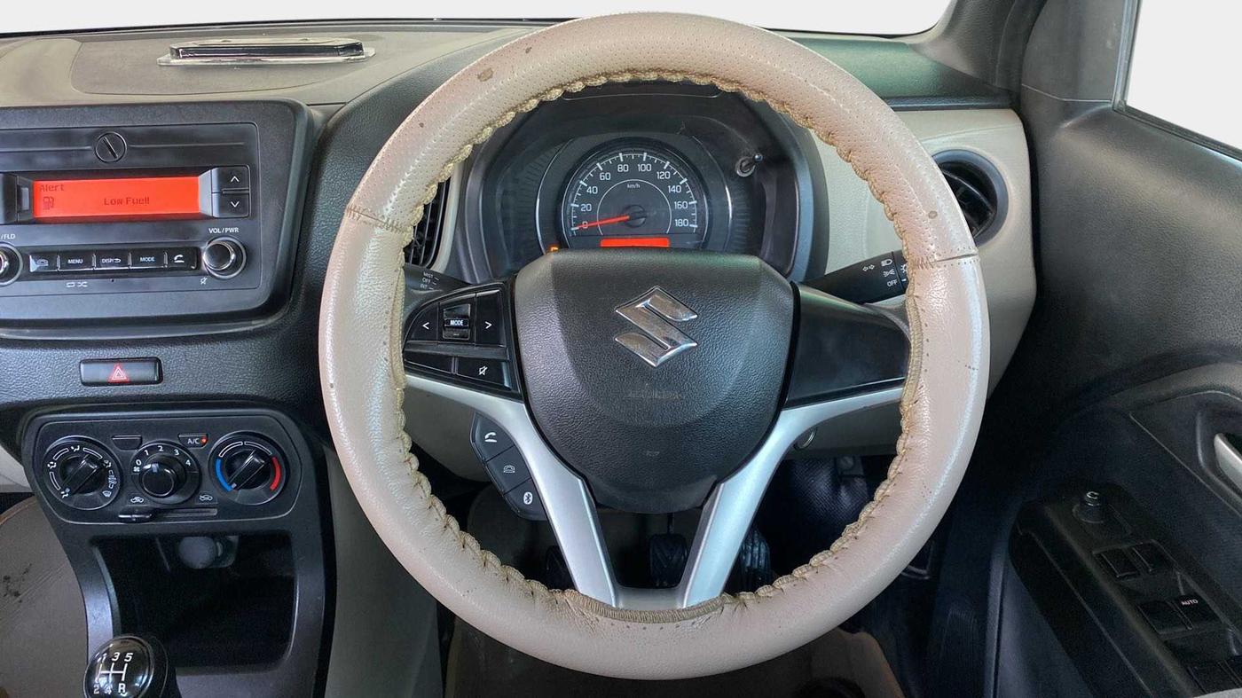 2019 Maruti New Wagon-R VXI 1.2, Petrol, Manual, 51,163 km, Steering Wheel Close Up