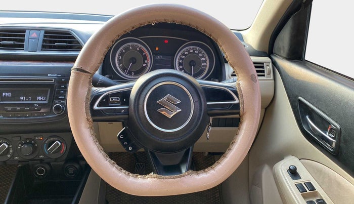2018 Maruti Dzire VXI, Petrol, Manual, 54,756 km, Steering Wheel Close Up