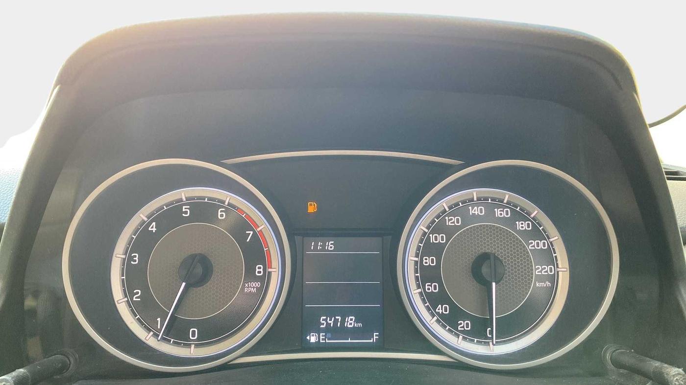 2018 Maruti Dzire VXI, Petrol, Manual, 54,756 km, Odometer Image