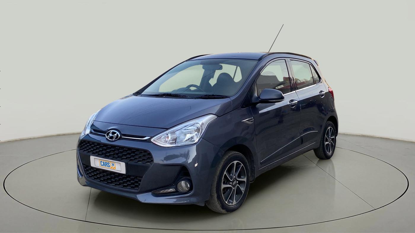 2018 Hyundai Grand i10 ASTA 1.2 KAPPA VTVT, Petrol, Manual, 35,650 km, Left Front Diagonal