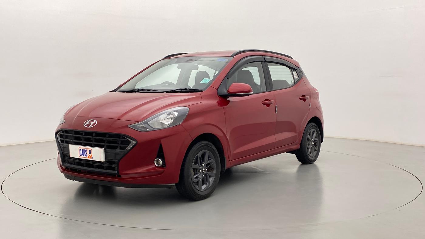 2021 Hyundai GRAND I10 NIOS SPORTZ PETROL, Petrol, Manual, 43,606 km, Left Front Diagonal