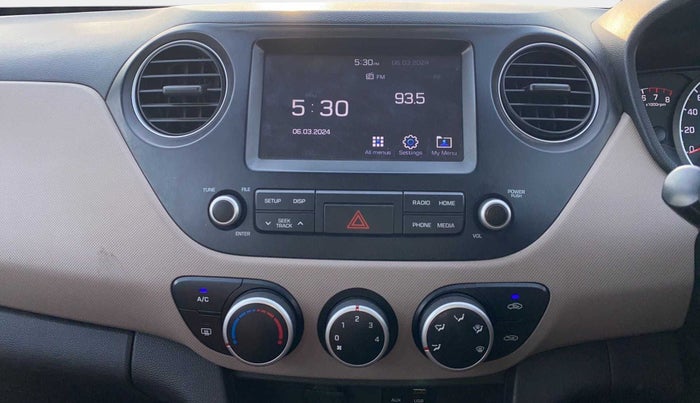 2017 Hyundai Grand i10 SPORTZ (O) 1.2 KAPPA VTVT, Petrol, Manual, 75,797 km, Air Conditioner
