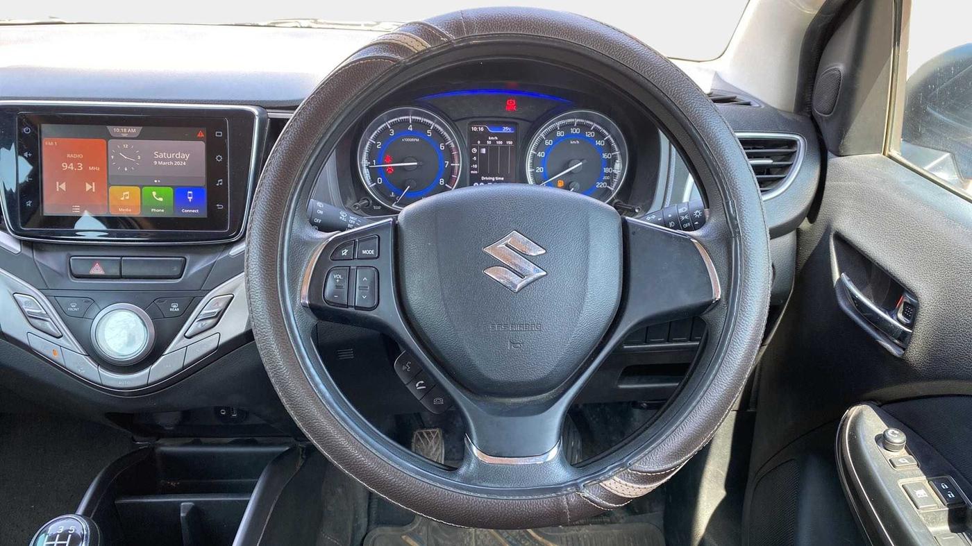 2021 Maruti Baleno ZETA PETROL 1.2, Petrol, Manual, 43,632 km, Steering Wheel Close Up