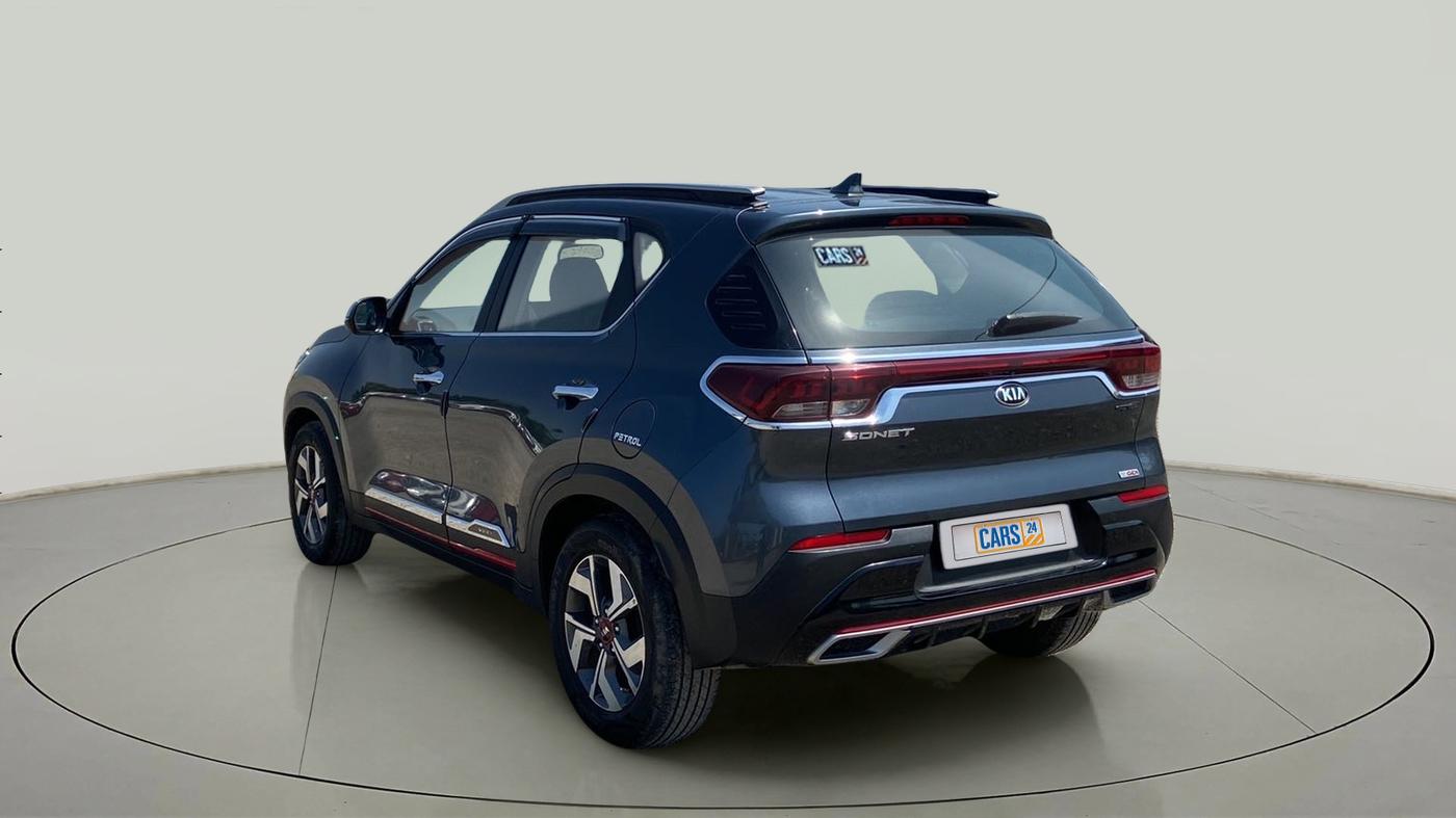 2020 KIA SONET GTX PLUS 1.0 IMT, Petrol, Manual, 34,003 km, Left Back Diagonal