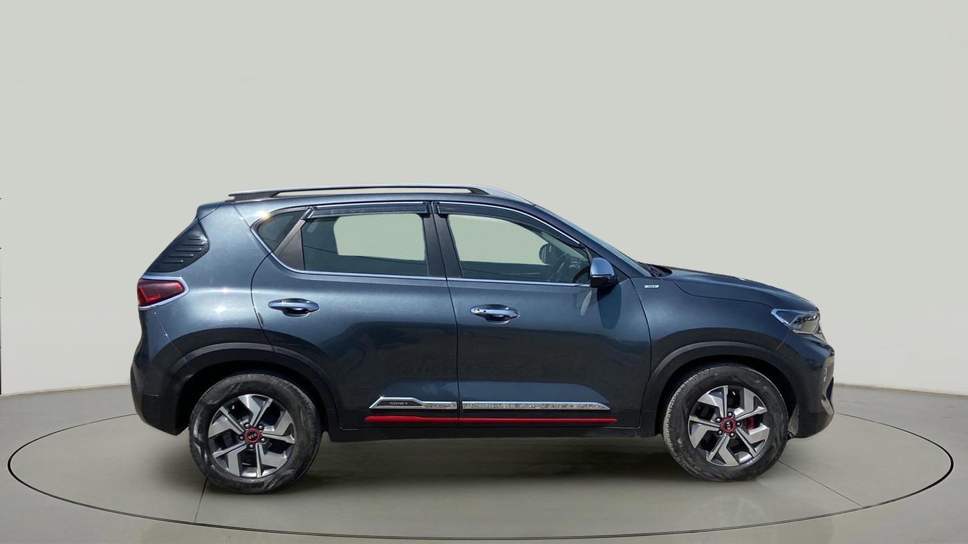 2020 KIA SONET GTX PLUS 1.0 IMT, Petrol, Manual, 34,003 km, Right Side View
