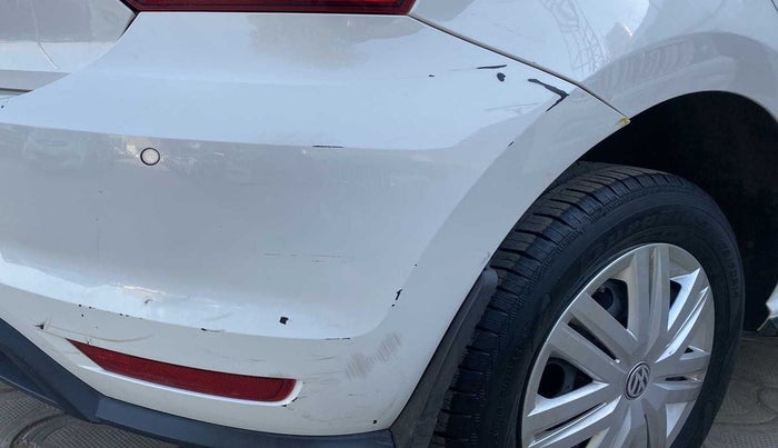 2021 Volkswagen Polo TRENDLINE 1.0L, Petrol, Manual, 29,638 km, Rear bumper - Minor scratches