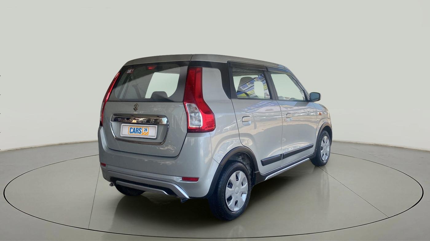 2020 Maruti New Wagon-R VXI (O) 1.2 AMT, CNG, Automatic, 38,720 km, Right Back Diagonal