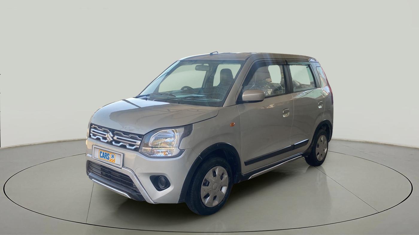2020 Maruti New Wagon-R VXI (O) 1.2 AMT, CNG, Automatic, 38,720 km, Left Front Diagonal