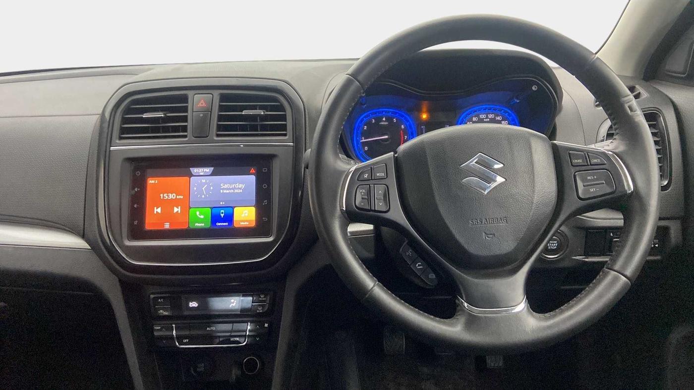 2022 Maruti Vitara Brezza ZXI PLUS, Petrol, Manual, 20,059 km, Steering Wheel Close Up