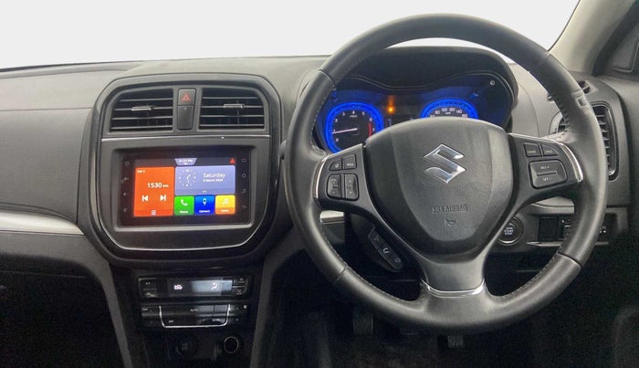 2022 Maruti Vitara Brezza ZXI PLUS, Petrol, Manual, 20,059 km, Steering Wheel Close Up