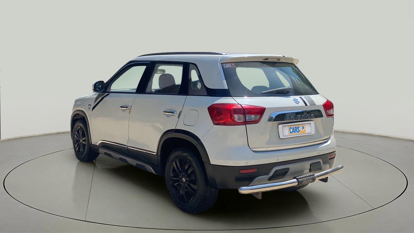 2019 Maruti Vitara Brezza ZDI AMT, Diesel, Automatic, 81,453 km, Left Back Diagonal
