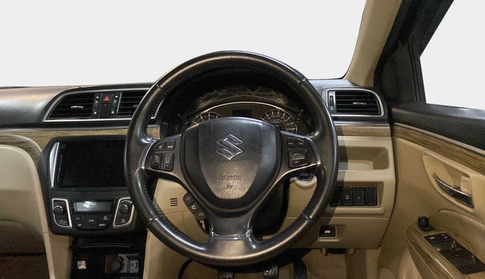 2018 Maruti Ciaz ALPHA 1.5 SHVS PETROL, Petrol, Manual, 91,060 km, Steering Wheel Close Up