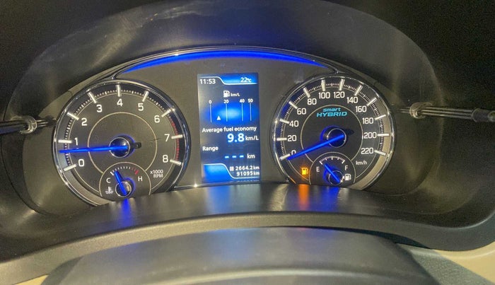 2018 Maruti Ciaz ALPHA 1.5 SHVS PETROL, Petrol, Manual, 91,060 km, Odometer Image