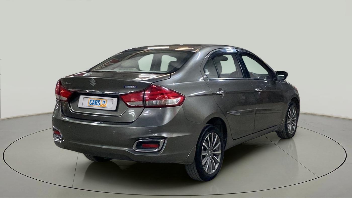 2018 Maruti Ciaz ALPHA 1.5 SHVS PETROL, Petrol, Manual, 91,060 km, Right Back Diagonal