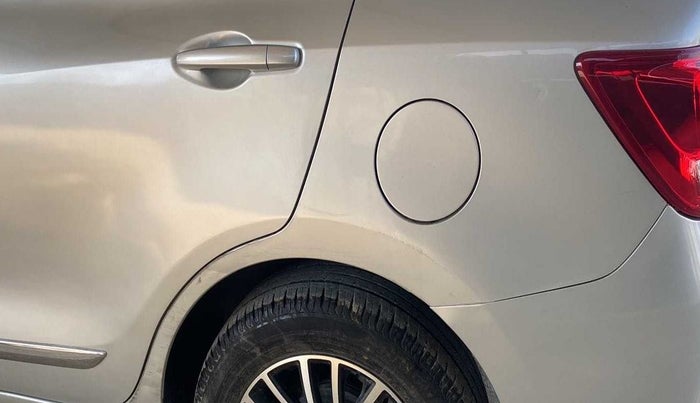 2017 Maruti Dzire ZXI PLUS, Petrol, Manual, 30,552 km, Left quarter panel - Slightly dented