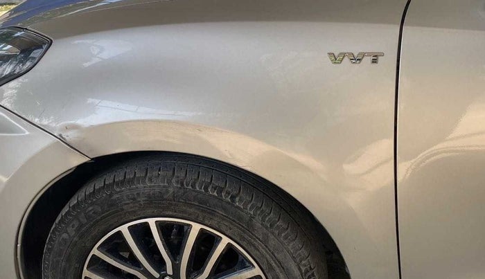 2017 Maruti Dzire ZXI PLUS, Petrol, Manual, 30,552 km, Left fender - Slightly dented