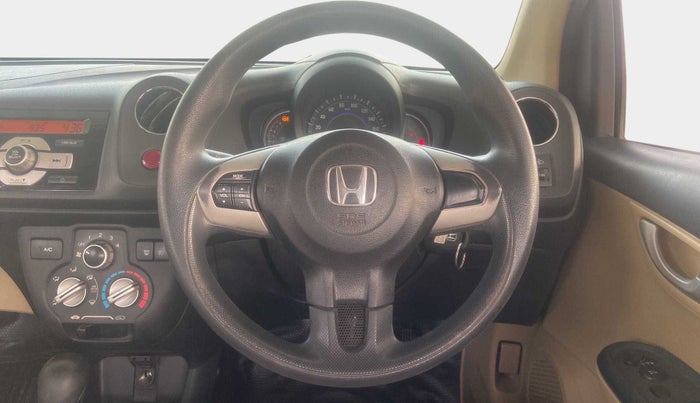 2015 Honda Brio VX AT, Petrol, Automatic, 54,174 km, Steering Wheel Close Up