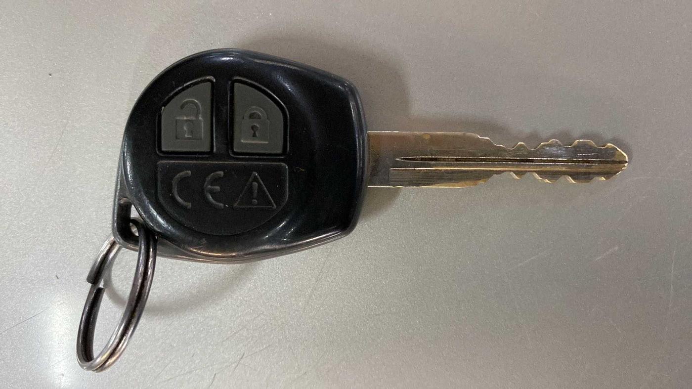 2020 Maruti S PRESSO VXI+, Petrol, Manual, 27,096 km, Key Close Up
