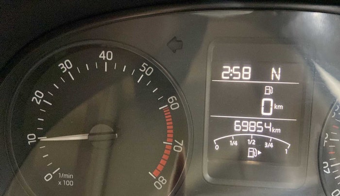 2018 Skoda Rapid STYLE 1.6 MPI AT, Petrol, Automatic, 70,102 km, Odometer Image