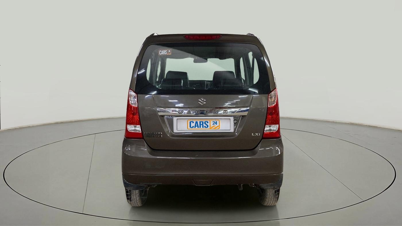 2012 Maruti Wagon R 1.0 LXI, Petrol, Manual, 38,374 km, Back/Rear