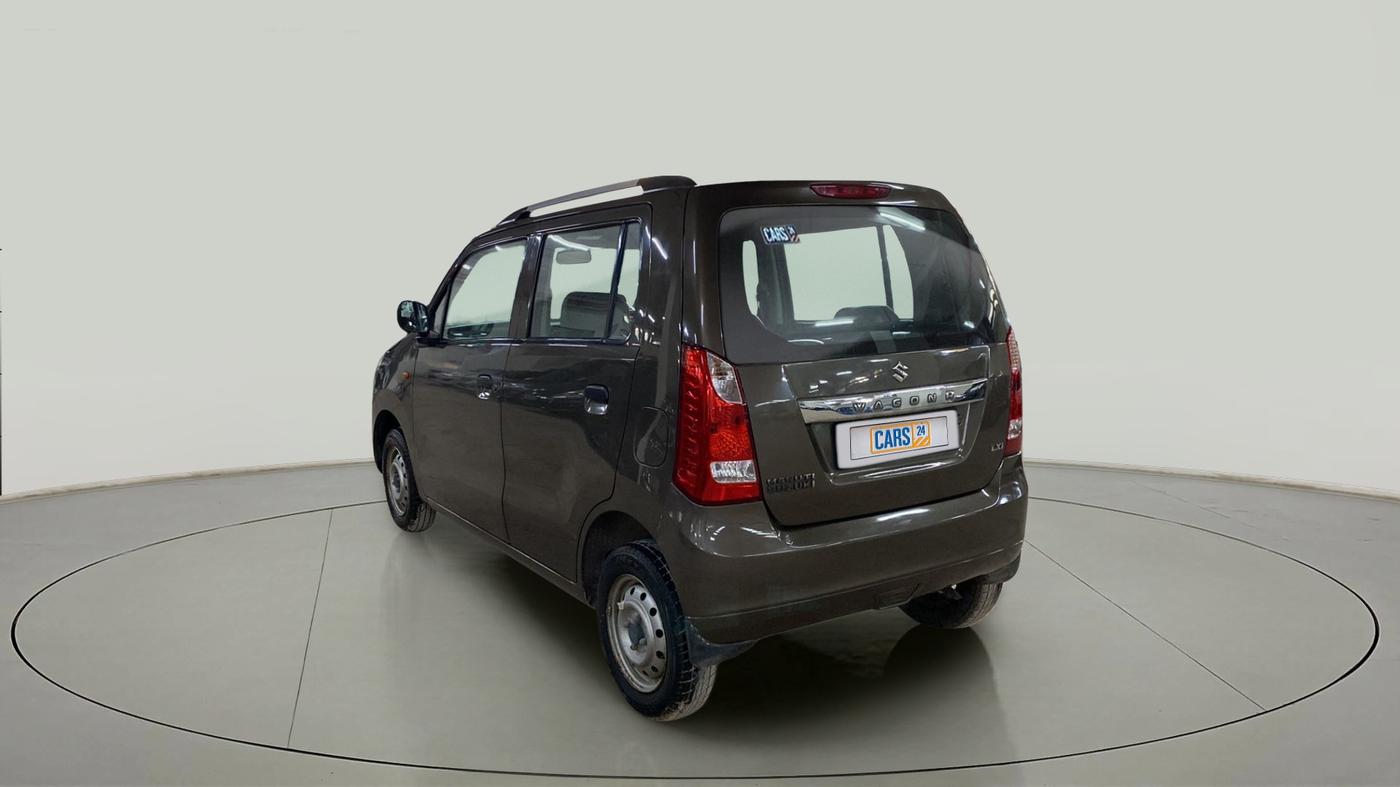 2012 Maruti Wagon R 1.0 LXI, Petrol, Manual, 38,374 km, Left Back Diagonal