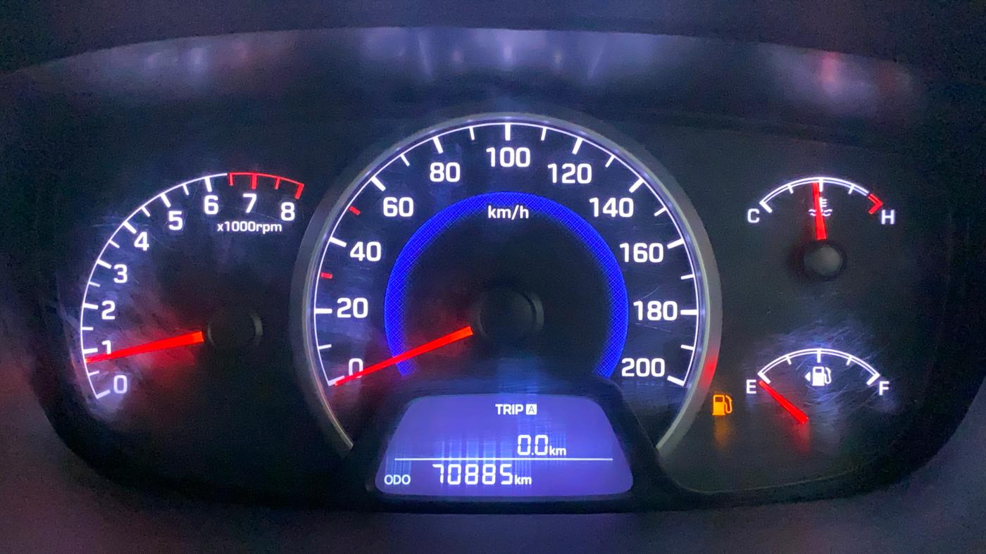 2014 Hyundai Grand i10 ASTA 1.2 KAPPA VTVT, Petrol, Manual, 70,926 km, Odometer Image