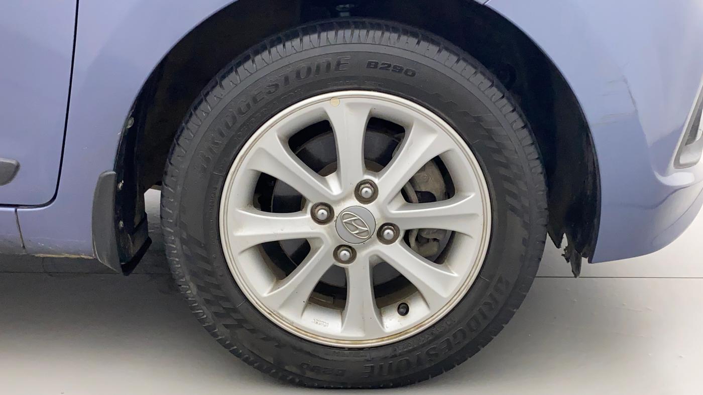 2014 Hyundai Grand i10 ASTA 1.2 KAPPA VTVT, Petrol, Manual, 70,926 km, Right Front Wheel