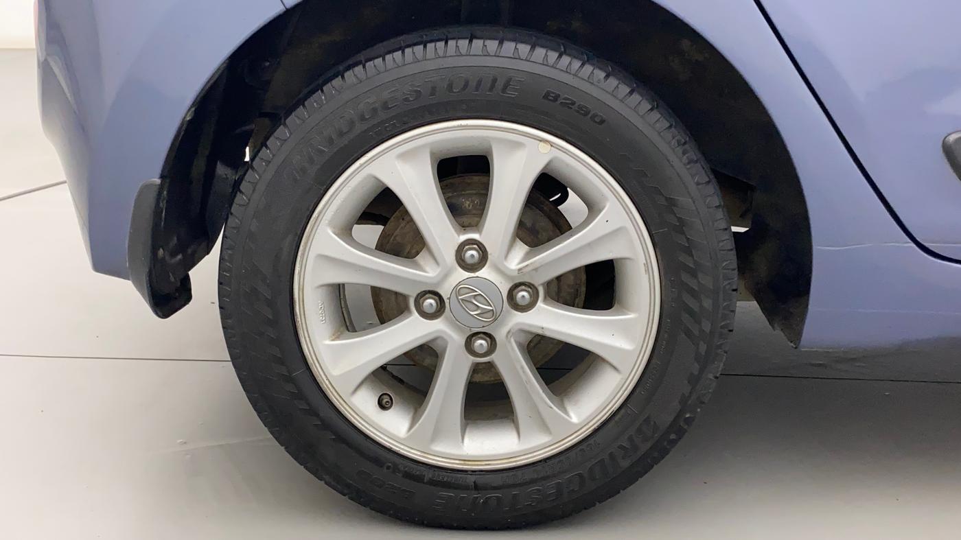 2014 Hyundai Grand i10 ASTA 1.2 KAPPA VTVT, Petrol, Manual, 70,926 km, Right Rear Wheel