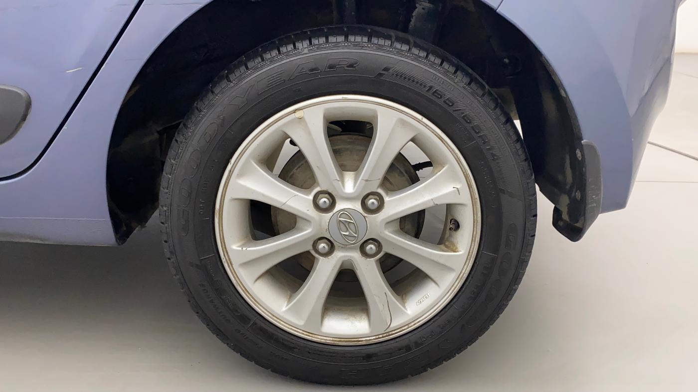2014 Hyundai Grand i10 ASTA 1.2 KAPPA VTVT, Petrol, Manual, 70,926 km, Left Rear Wheel