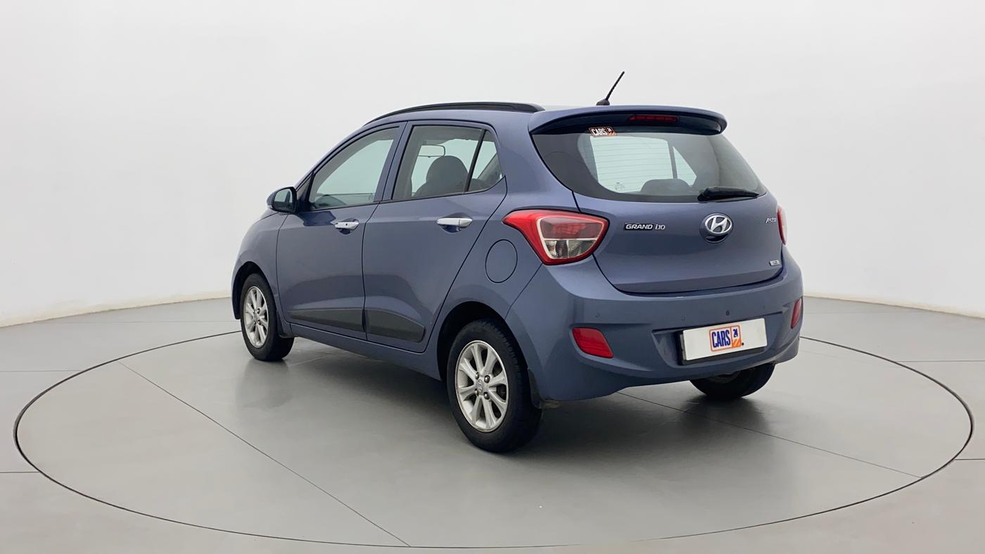 2014 Hyundai Grand i10 ASTA 1.2 KAPPA VTVT, Petrol, Manual, 70,926 km, Left Back Diagonal