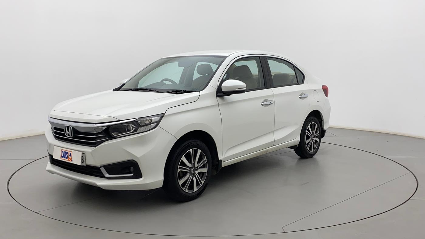 2021 Honda Amaze 1.2L I-VTEC VX CVT, Petrol, Automatic, 19,356 km, Left Front Diagonal