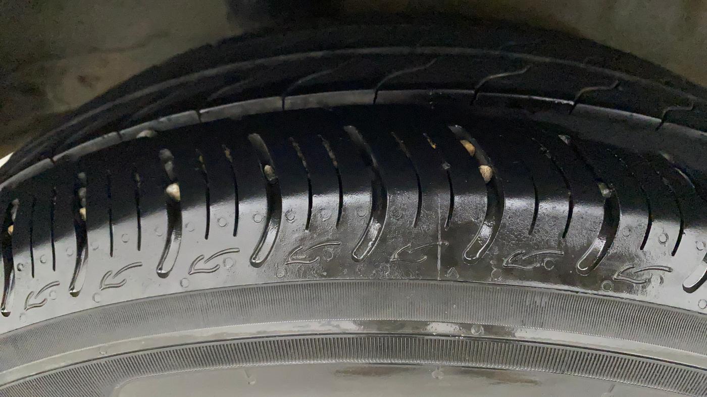 2021 Honda Amaze 1.2L I-VTEC VX CVT, Petrol, Automatic, 19,356 km, Right Rear Tyre Tread