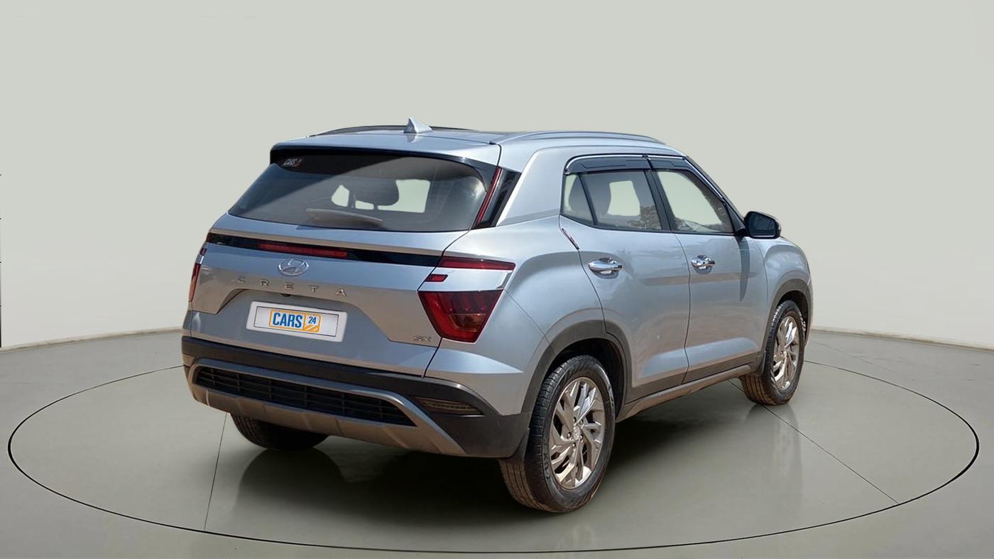 2020 Hyundai Creta SX 1.5 PETROL, Petrol, Manual, 36,215 km, Right Back Diagonal