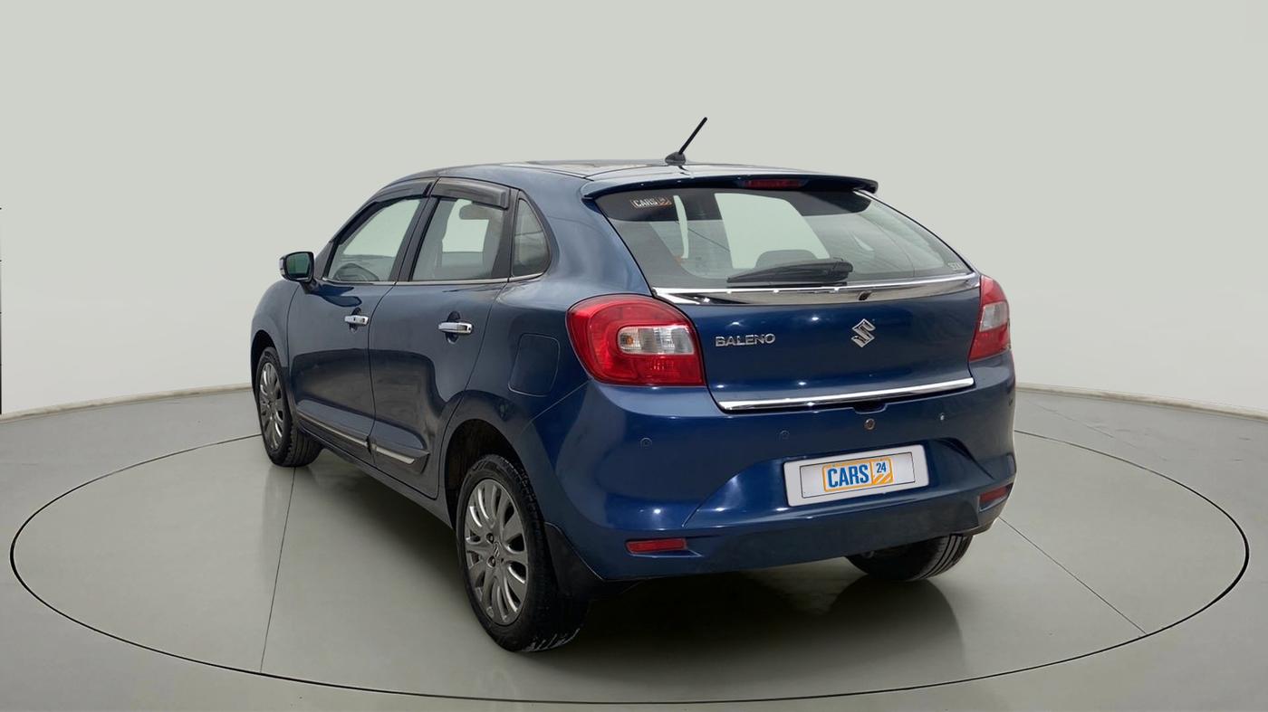 2017 Maruti Baleno ZETA CVT PETROL 1.2, Petrol, Automatic, 24,813 km, Left Back Diagonal