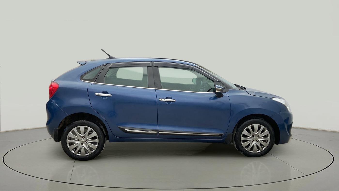 2017 Maruti Baleno ZETA CVT PETROL 1.2, Petrol, Automatic, 24,813 km, Right Side View