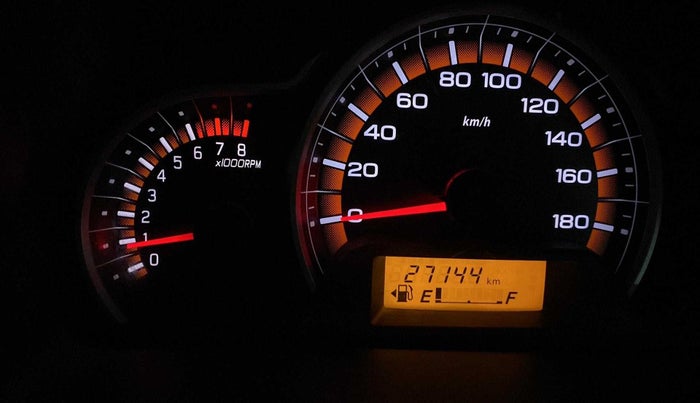 2018 Maruti Alto K10 VXI, Petrol, Manual, 27,078 km, Odometer Image