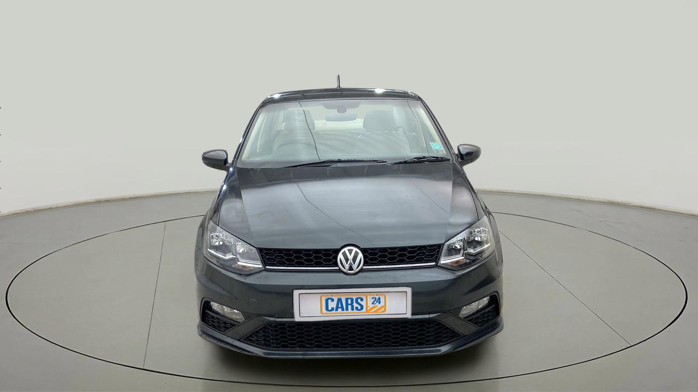 2019 Volkswagen Vento HIGHLINE PLUS 1.2 AT 16 ALLOY, Petrol, Automatic, 16,897 km, Front