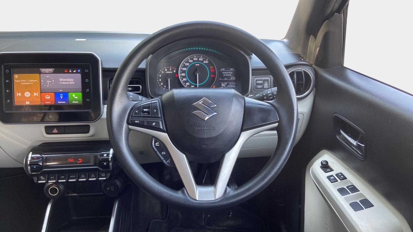 2021 Maruti IGNIS ALPHA 1.2 AMT, Petrol, Automatic, 22,950 km, Steering Wheel Close Up