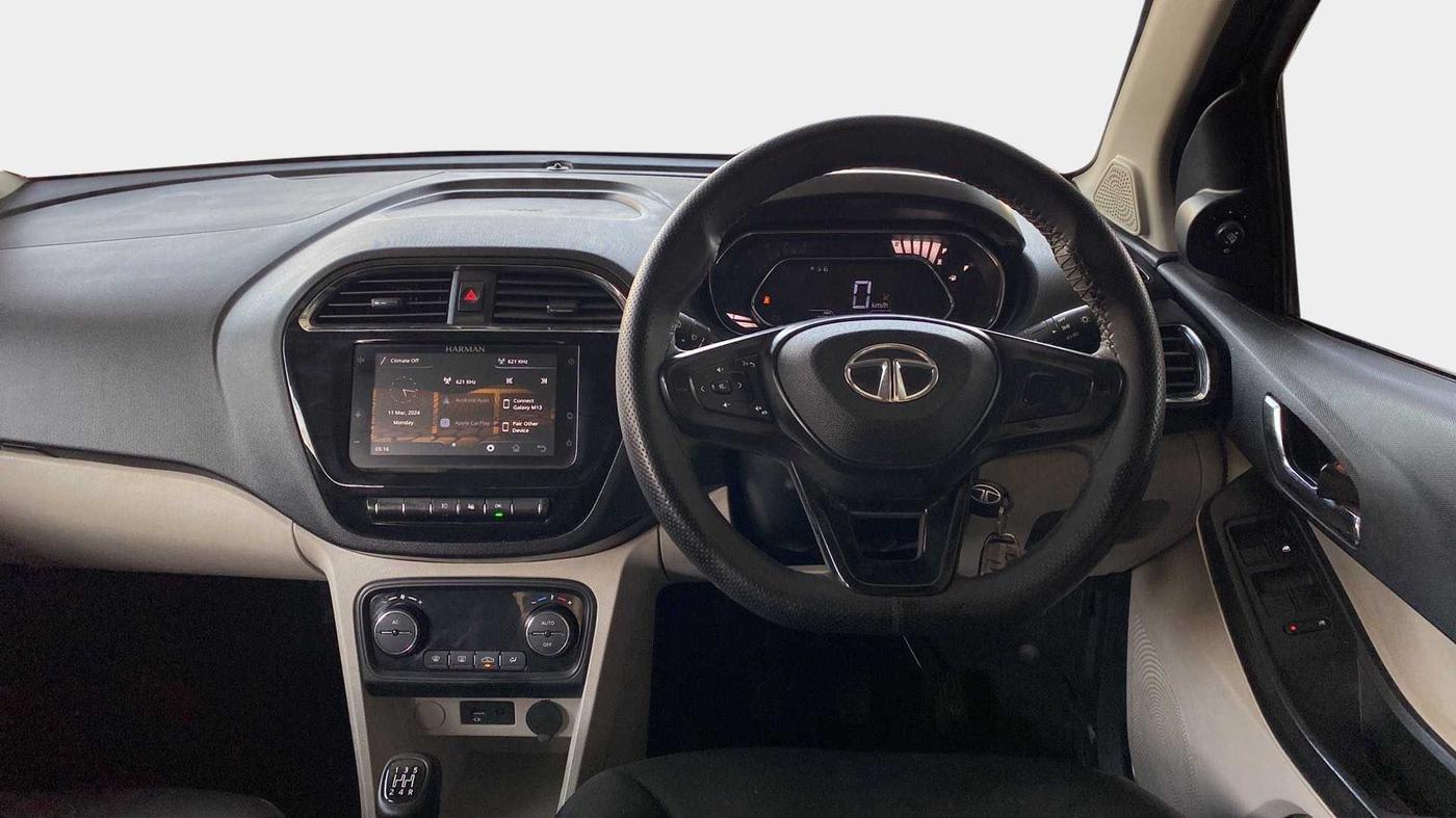 2022 Tata Tiago XZ PLUS CNG, CNG, Manual, 8,286 km, Steering Wheel Close Up