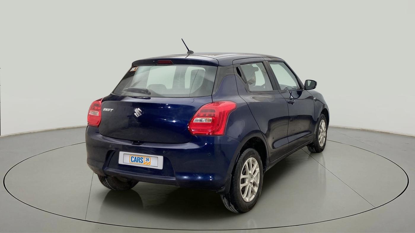 2019 Maruti Swift ZDI AMT, Diesel, Automatic, 43,836 km, Right Back Diagonal