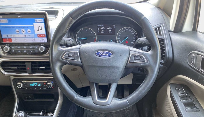 2019 Ford Ecosport TITANIUM 1.5L DIESEL, Diesel, Manual, 34,323 km, Steering Wheel Close Up