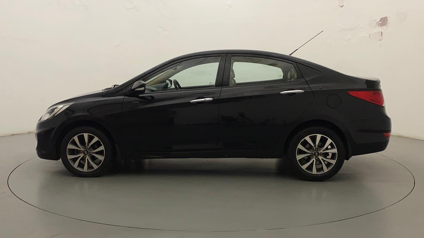 2013 Hyundai Verna FLUIDIC 1.6 VTVT SX OPT, Petrol, Manual, 86,498 km, Left Side