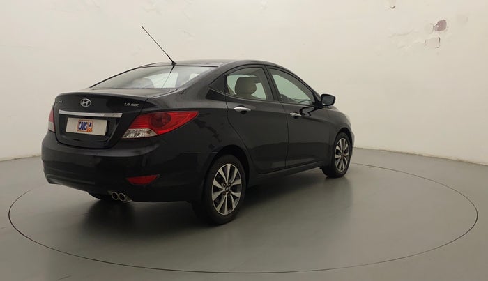 2013 Hyundai Verna FLUIDIC 1.6 VTVT SX OPT, Petrol, Manual, 86,498 km, Right Back Diagonal