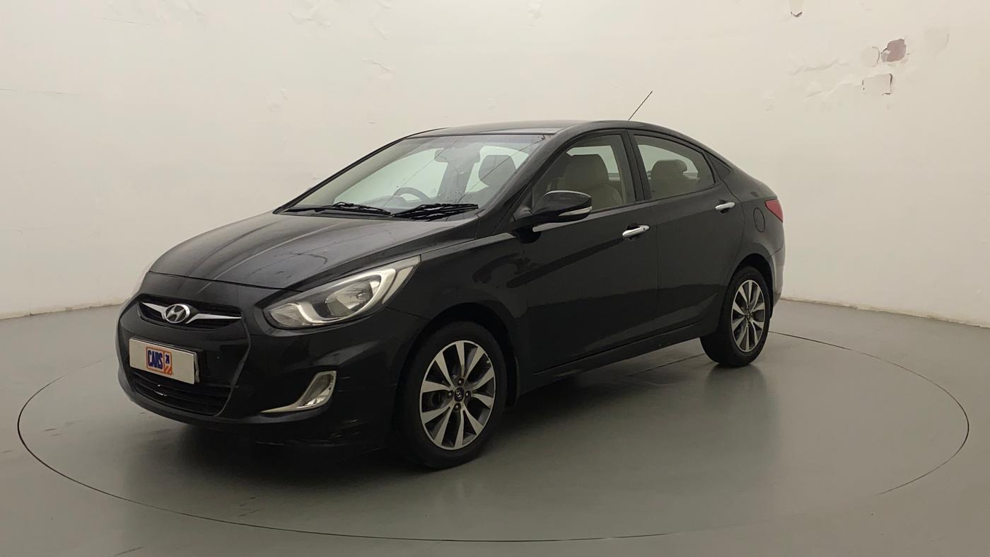2013 Hyundai Verna FLUIDIC 1.6 VTVT SX OPT, Petrol, Manual, 86,498 km, Left Front Diagonal