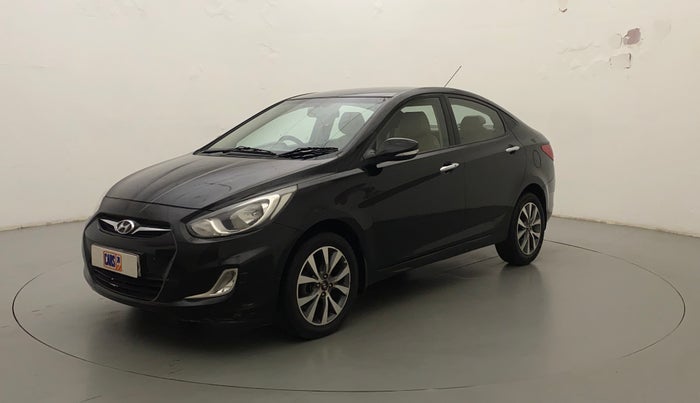2013 Hyundai Verna FLUIDIC 1.6 VTVT SX OPT, Petrol, Manual, 86,498 km, Left Front Diagonal