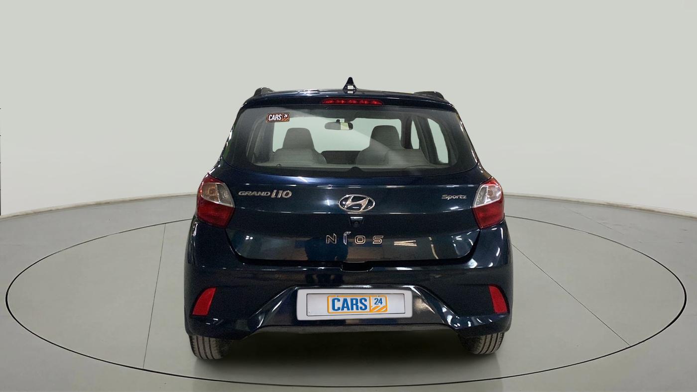 2021 Hyundai GRAND I10 NIOS SPORTZ AMT 1.2 KAPPA VTVT, Petrol, Automatic, 39,205 km, Back/Rear