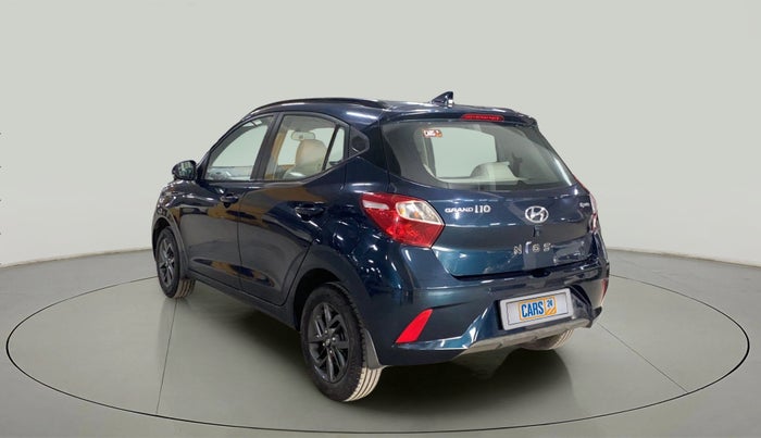 2021 Hyundai GRAND I10 NIOS SPORTZ AMT 1.2 KAPPA VTVT, Petrol, Automatic, 39,205 km, Left Back Diagonal