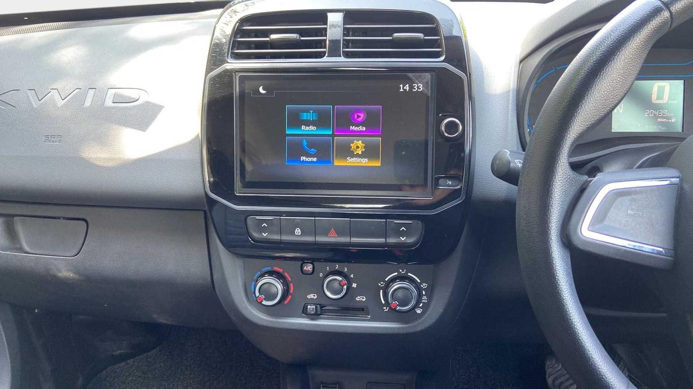 2021 Renault Kwid RXT 1.0 AMT (O), Petrol, Automatic, 20,417 km, Air Conditioner