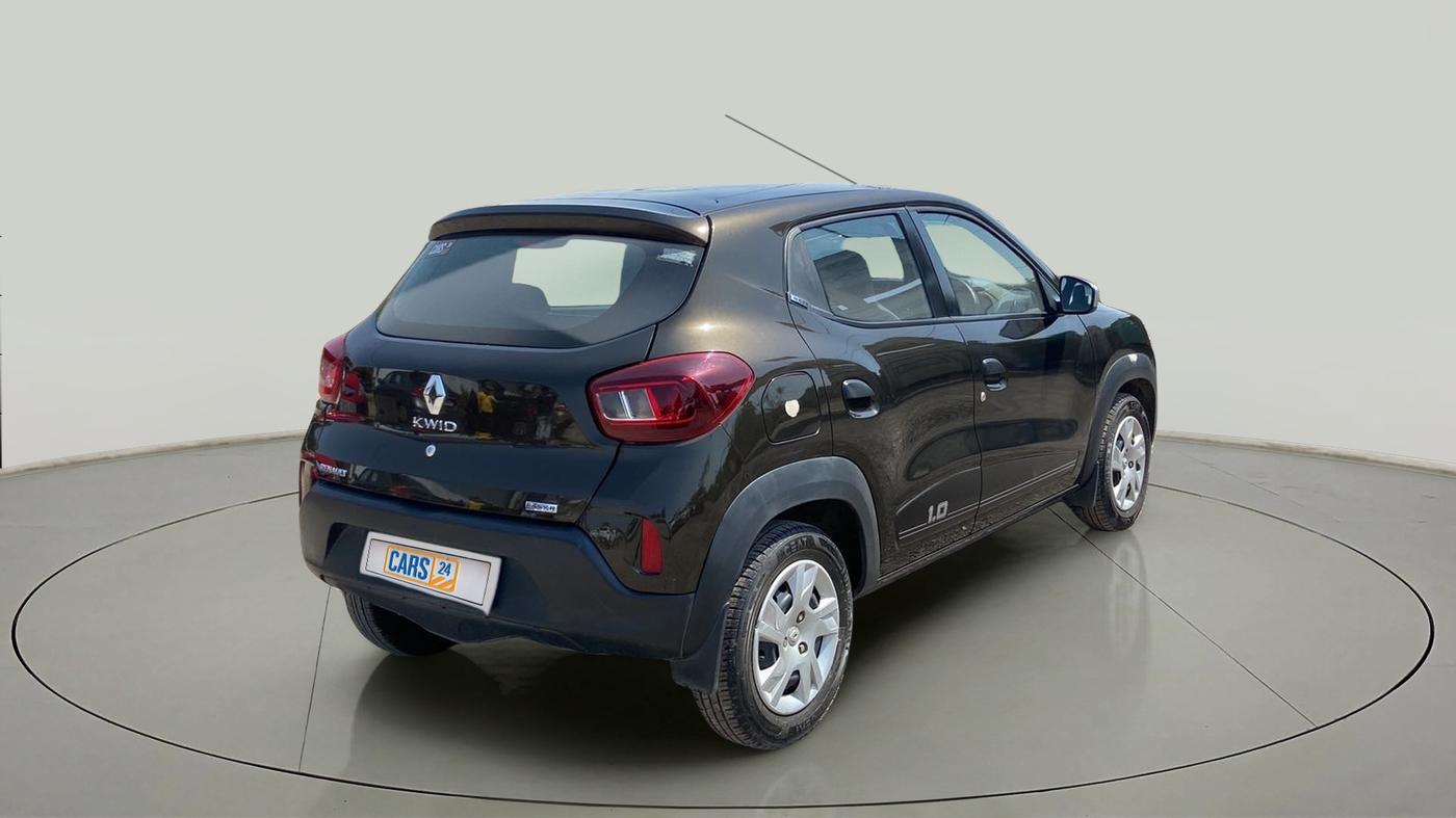 2021 Renault Kwid RXT 1.0 AMT (O), Petrol, Automatic, 20,417 km, Right Back Diagonal